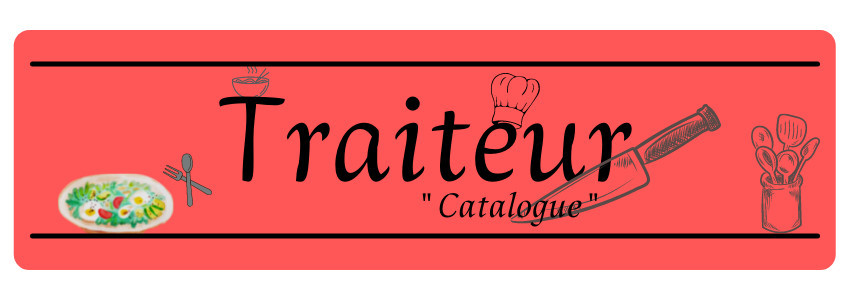 Catalogue traiteur