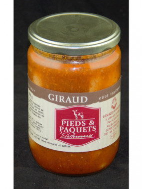 BOCAUX DE PIEDS ET PAQUETS DE 600 G 