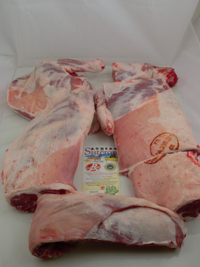 DEMI AGNEAU DE SISTERON LABEL DECOUPE
