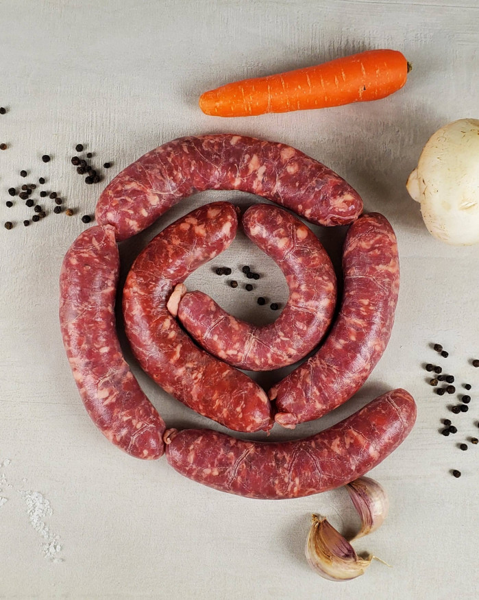 SAUCISSE DE MENAGE ( ou Toulouse) MAISON GIRAUD 