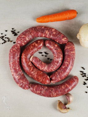 SAUCISSE DE MENAGE ( ou Toulouse) MAISON GIRAUD 