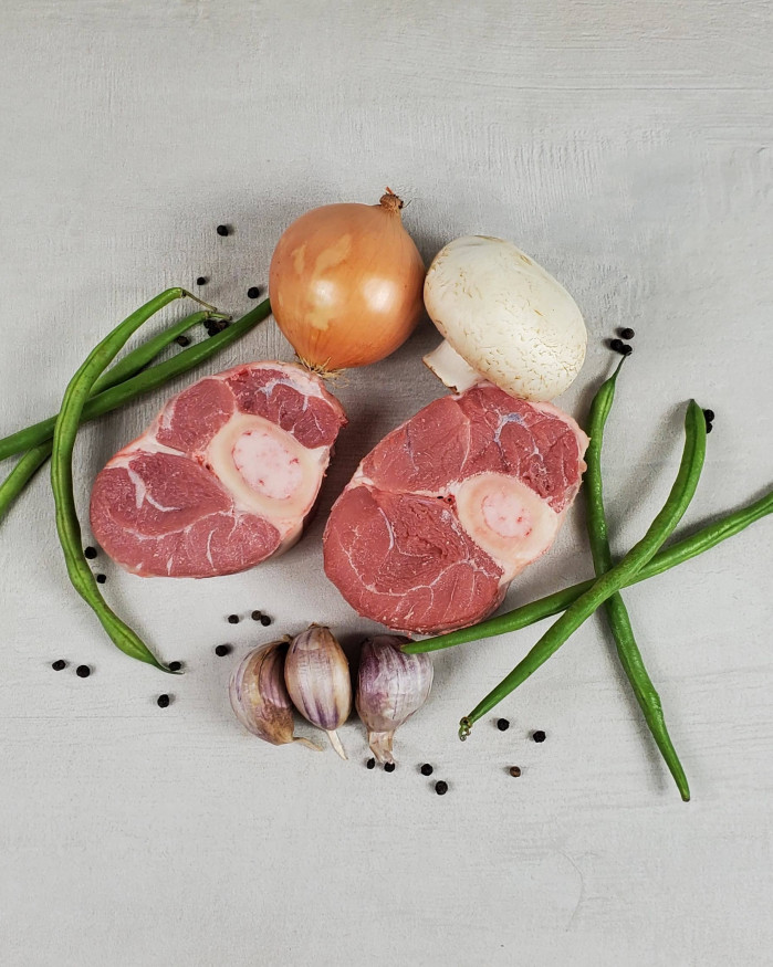 OSSO BUCCO DE VEAU ( jarret de veau tranché) 