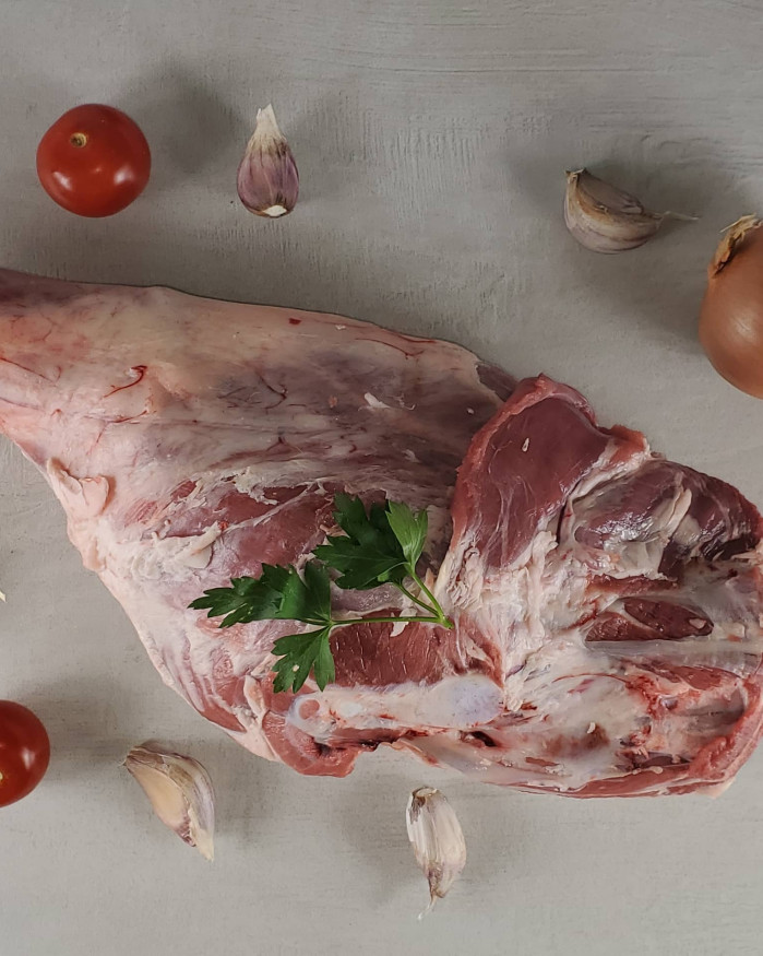 GIGOT  AGNEAU DE SISTERON AVEC OS LABEL